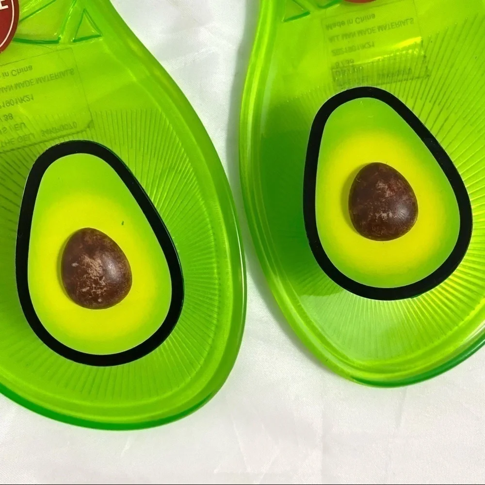 NWOT Katy Perry geli avocado sandals size 8